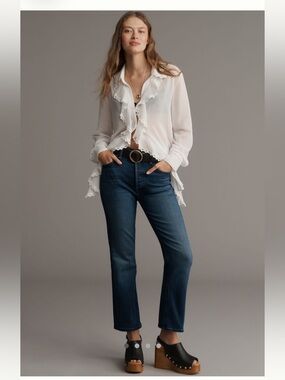 Mother the Tripper Ankle Jeans Homecoming High